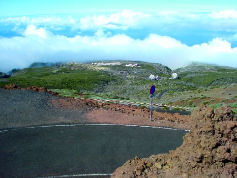 Mar de nubes, desde el Roque de los Muchachos